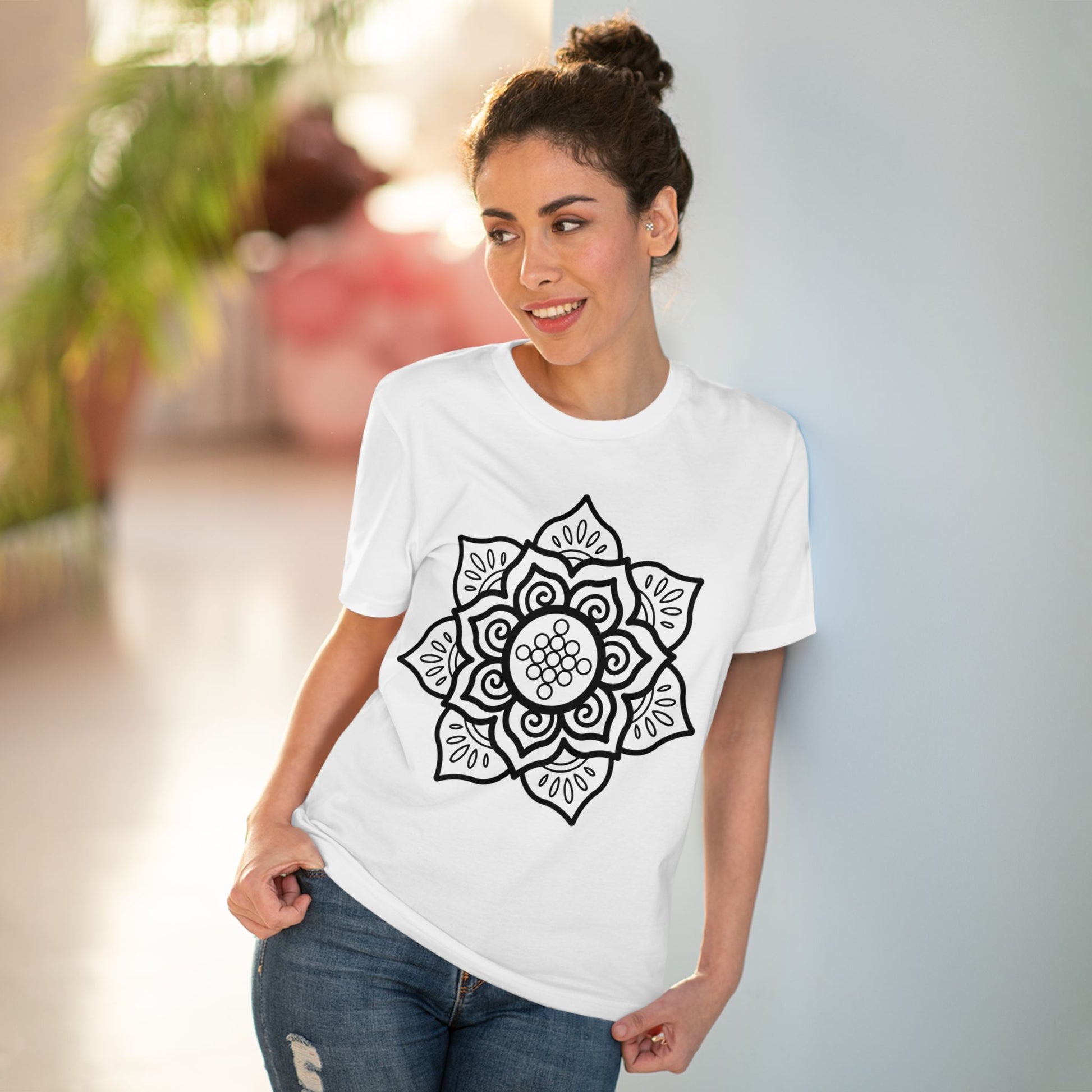 Lotus Flower eco-friendly unisex t-shirt