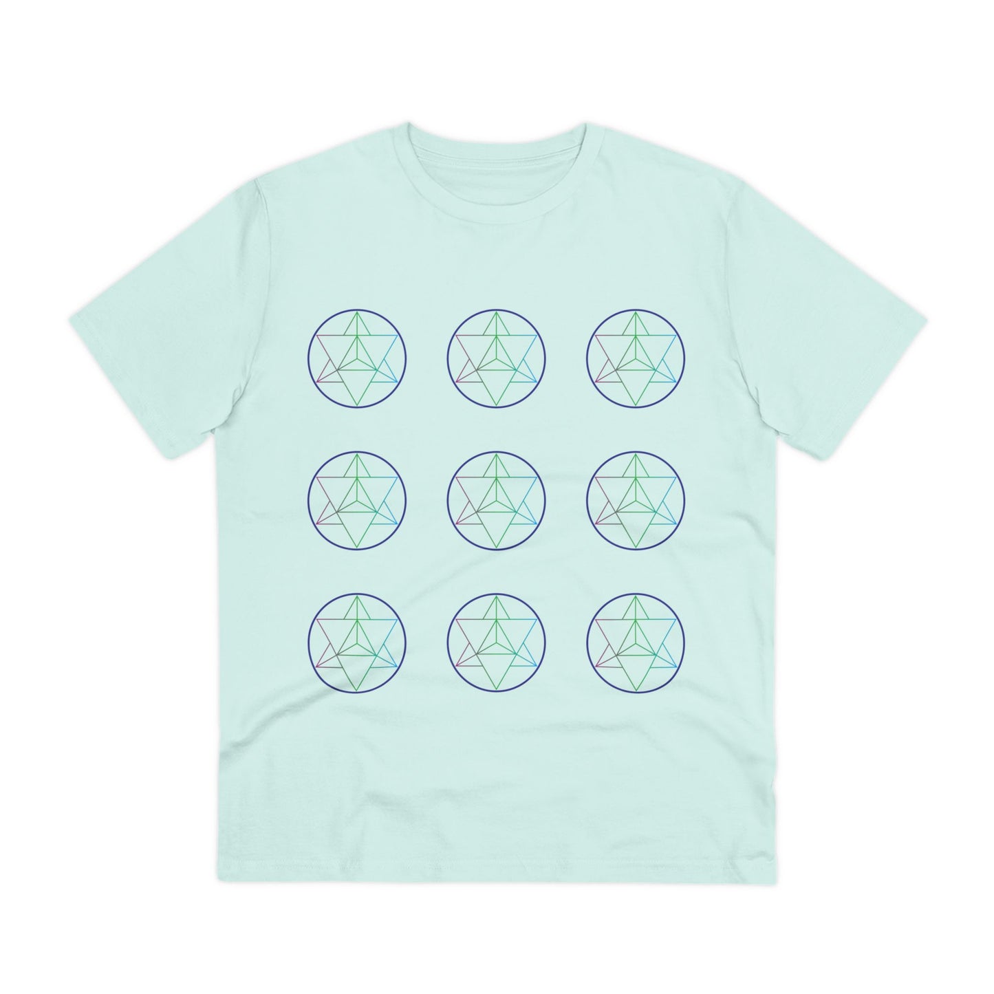 Merkaba Star eco t-shirt - sacred geometry print