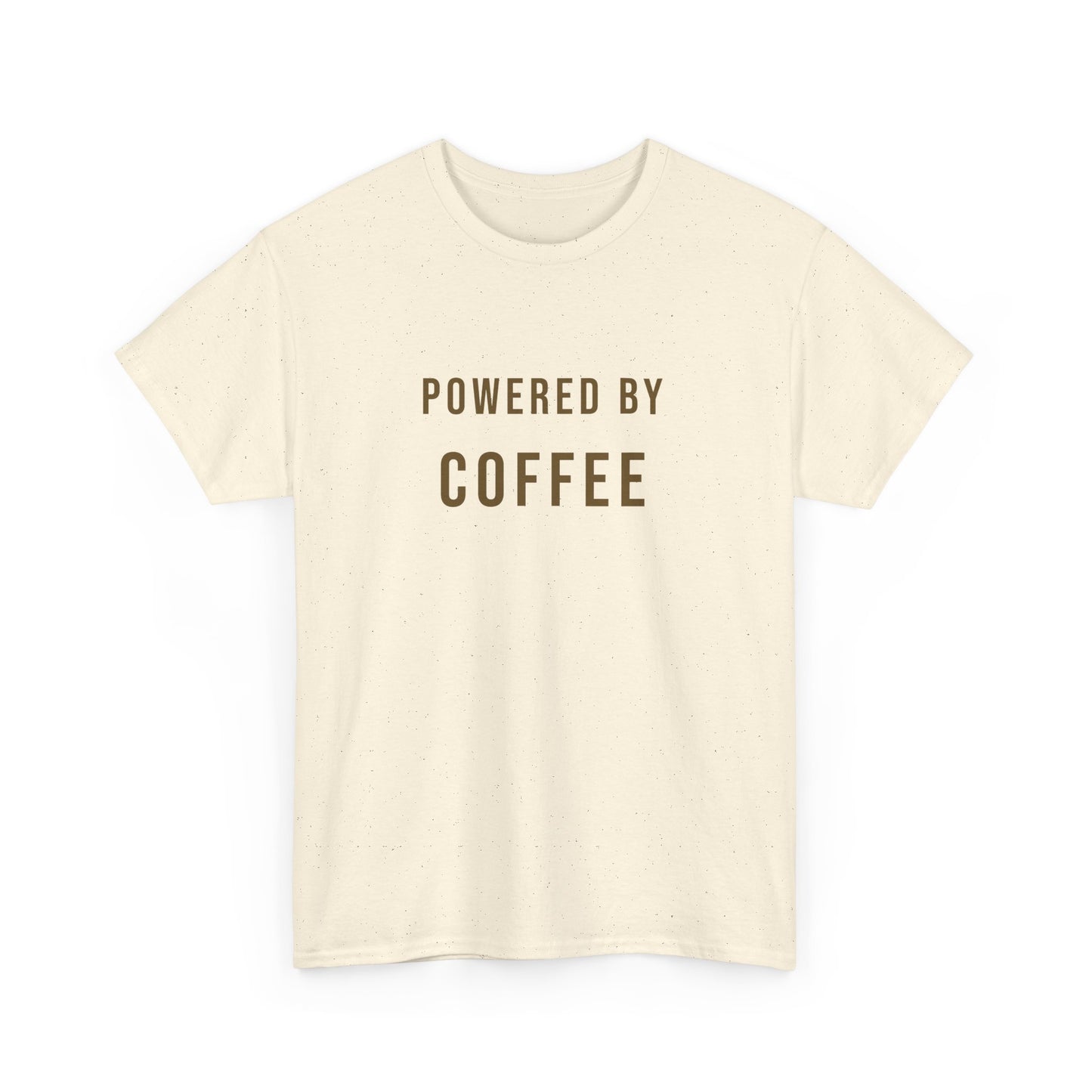 Powered by Coffee - Definitive Coffee lover T-shirt for caffeine addicts - unisex - coffee t-shirt