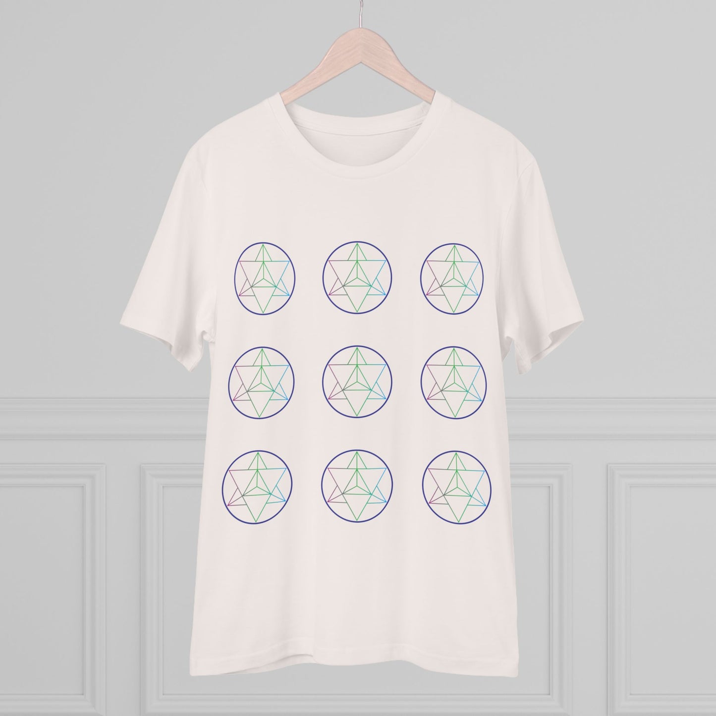 Merkaba Star eco t-shirt - sacred geometry print