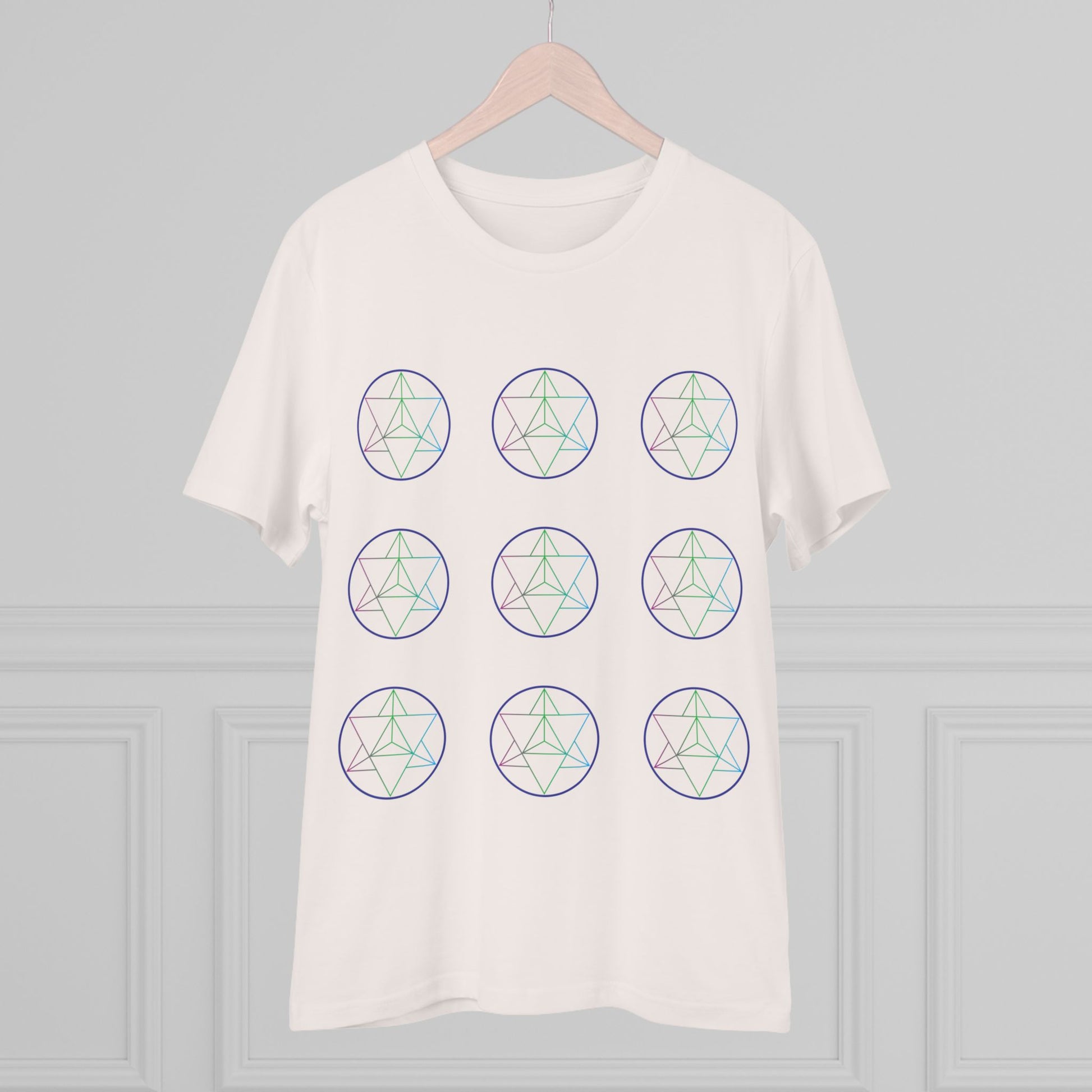 Merkaba Star eco t-shirt - sacred geometry print