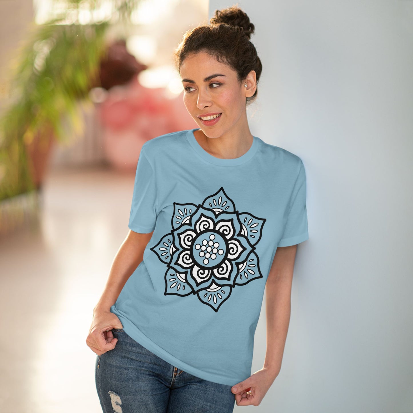 Lotus Flower eco-friendly unisex t-shirt