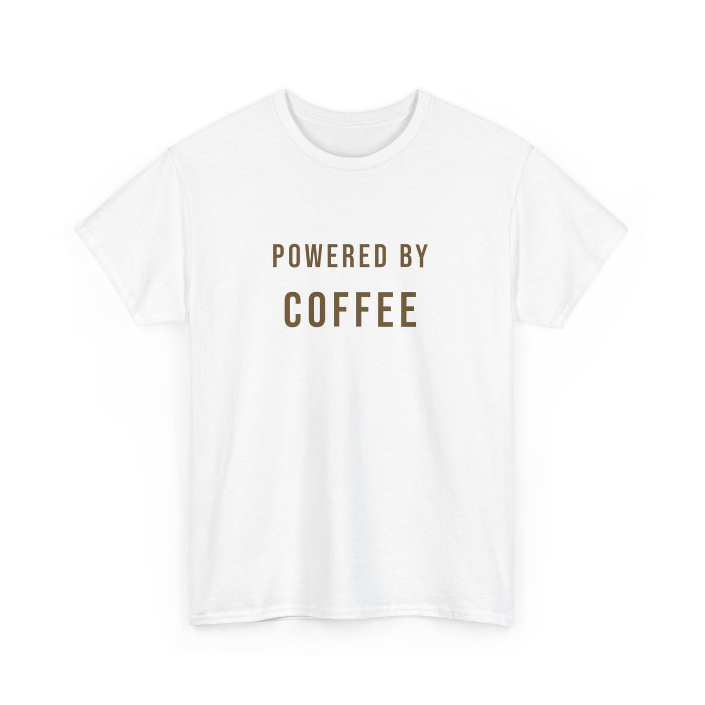 Powered by Coffee - Definitive Coffee lover T-shirt for caffeine addicts - unisex - coffee t-shirt