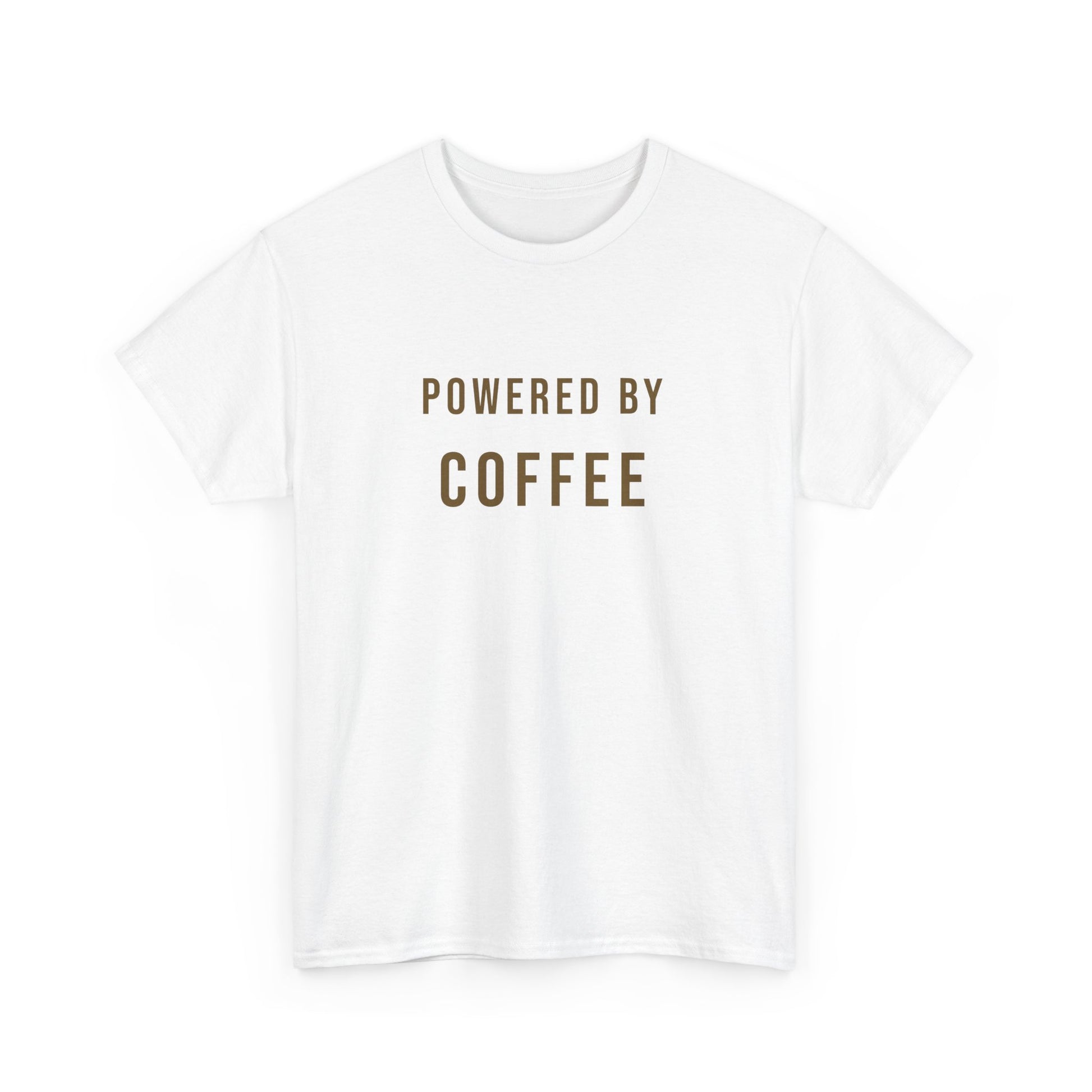 Powered by Coffee - Definitive Coffee lover T-shirt for caffeine addicts - unisex - coffee t-shirt