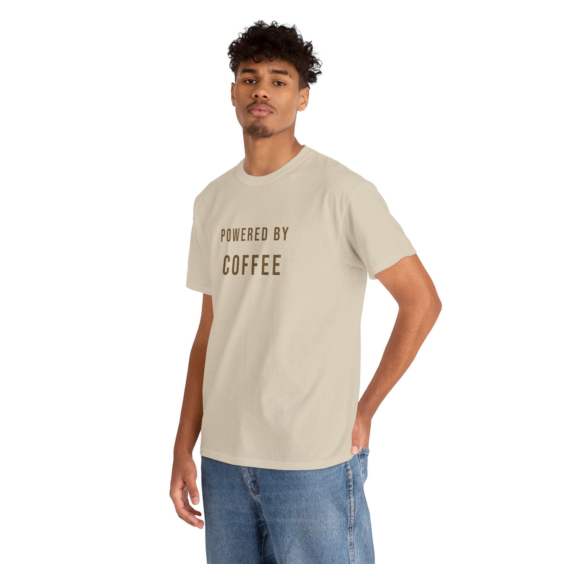 Powered by Coffee - Definitive Coffee lover T-shirt for caffeine addicts - unisex - coffee t-shirt