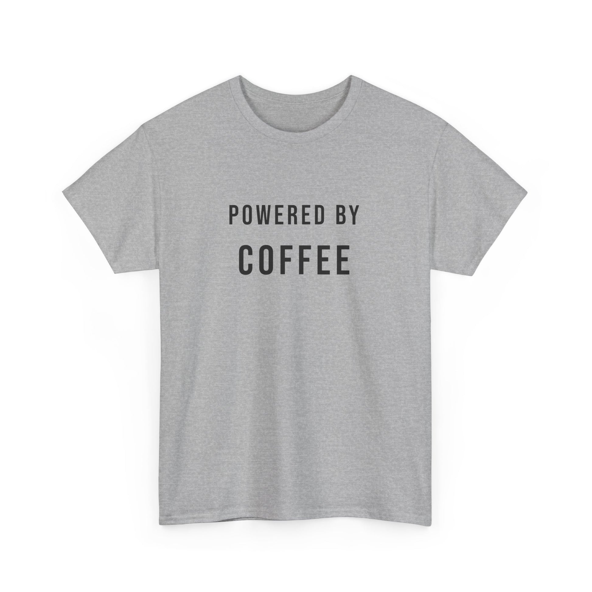 Powered by Coffee - Definitive Coffee lover T-shirt for caffeine addicts - unisex - coffee t-shirt