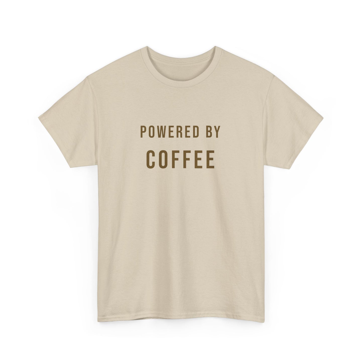 Powered by Coffee - Definitive Coffee lover T-shirt for caffeine addicts - unisex - coffee t-shirt