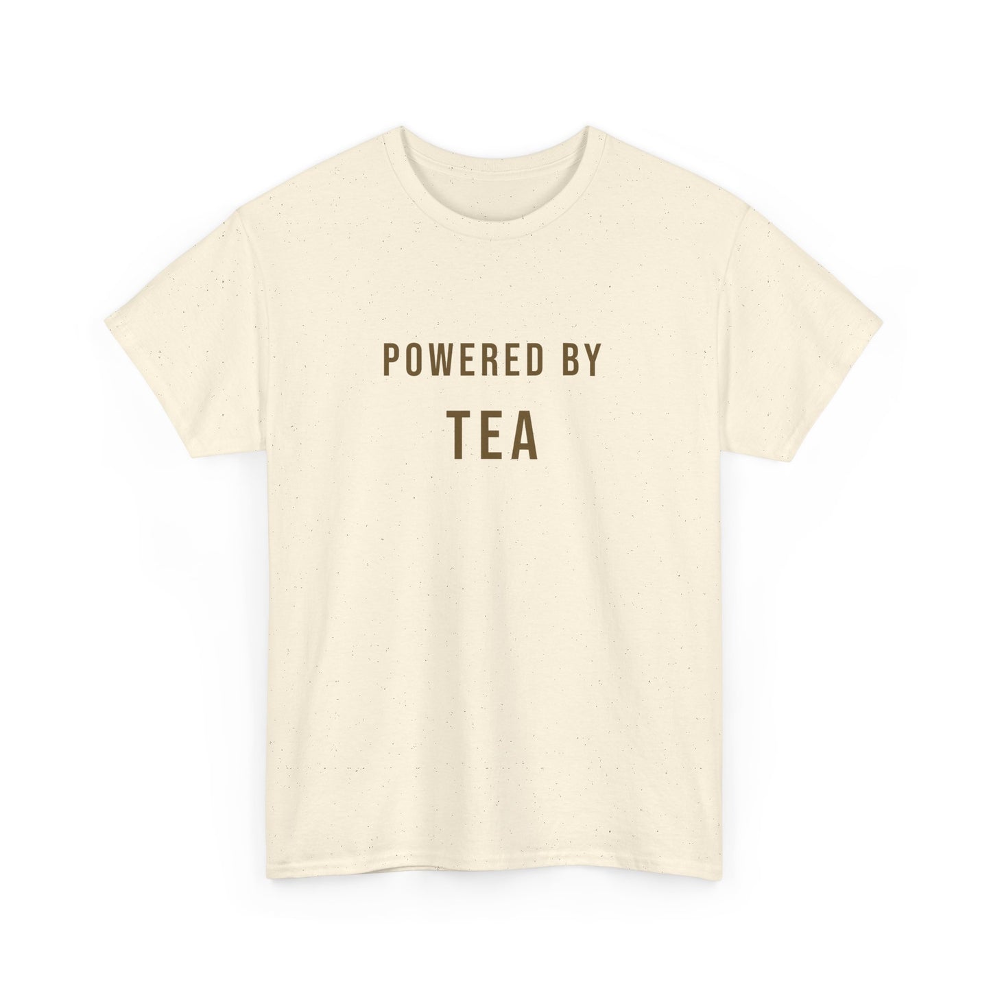 Powered by Tea - Definitive Tea lover T-shirt for caffeine addicts - unisex fit - nice cuppa tea