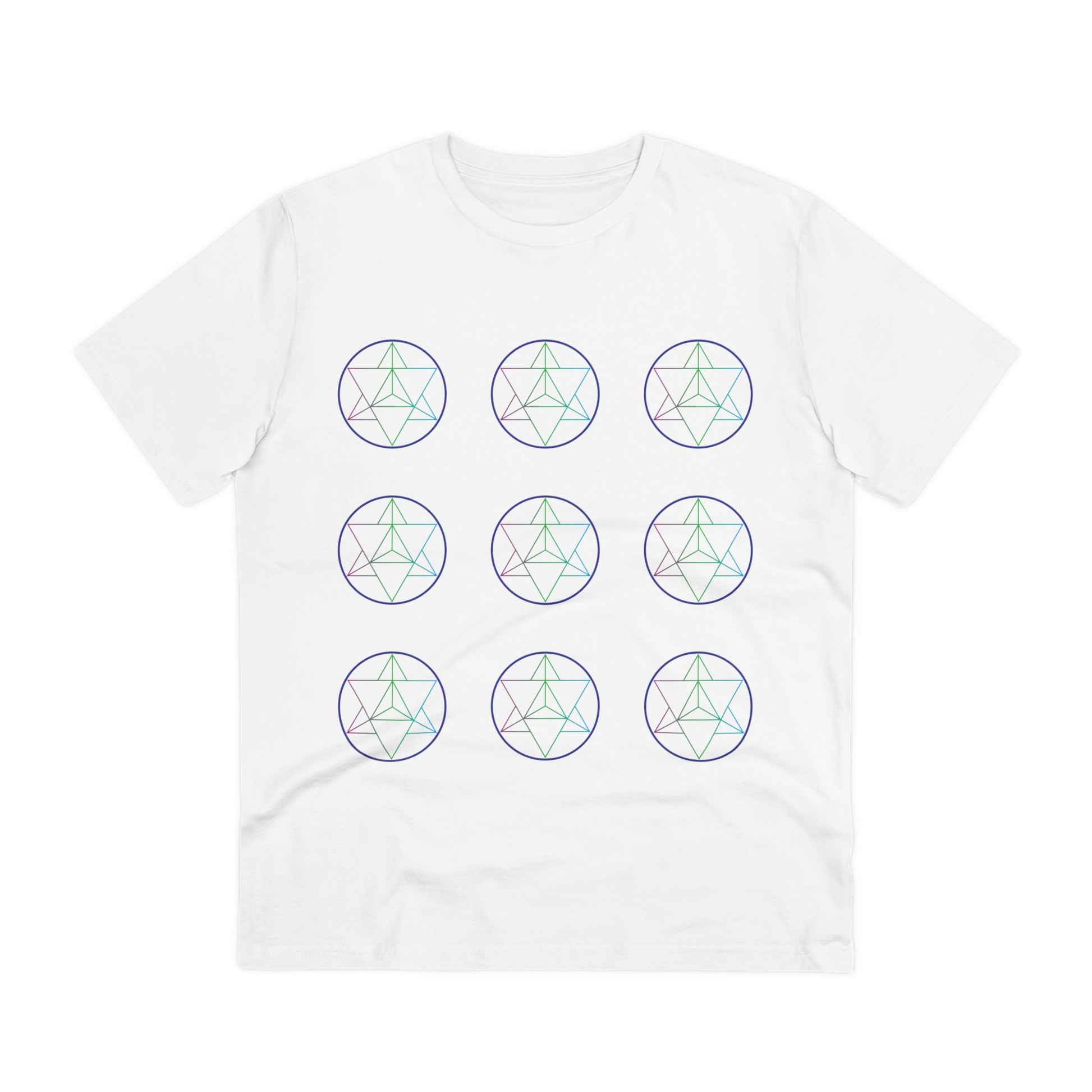 Merkaba Star eco t-shirt - sacred geometry print