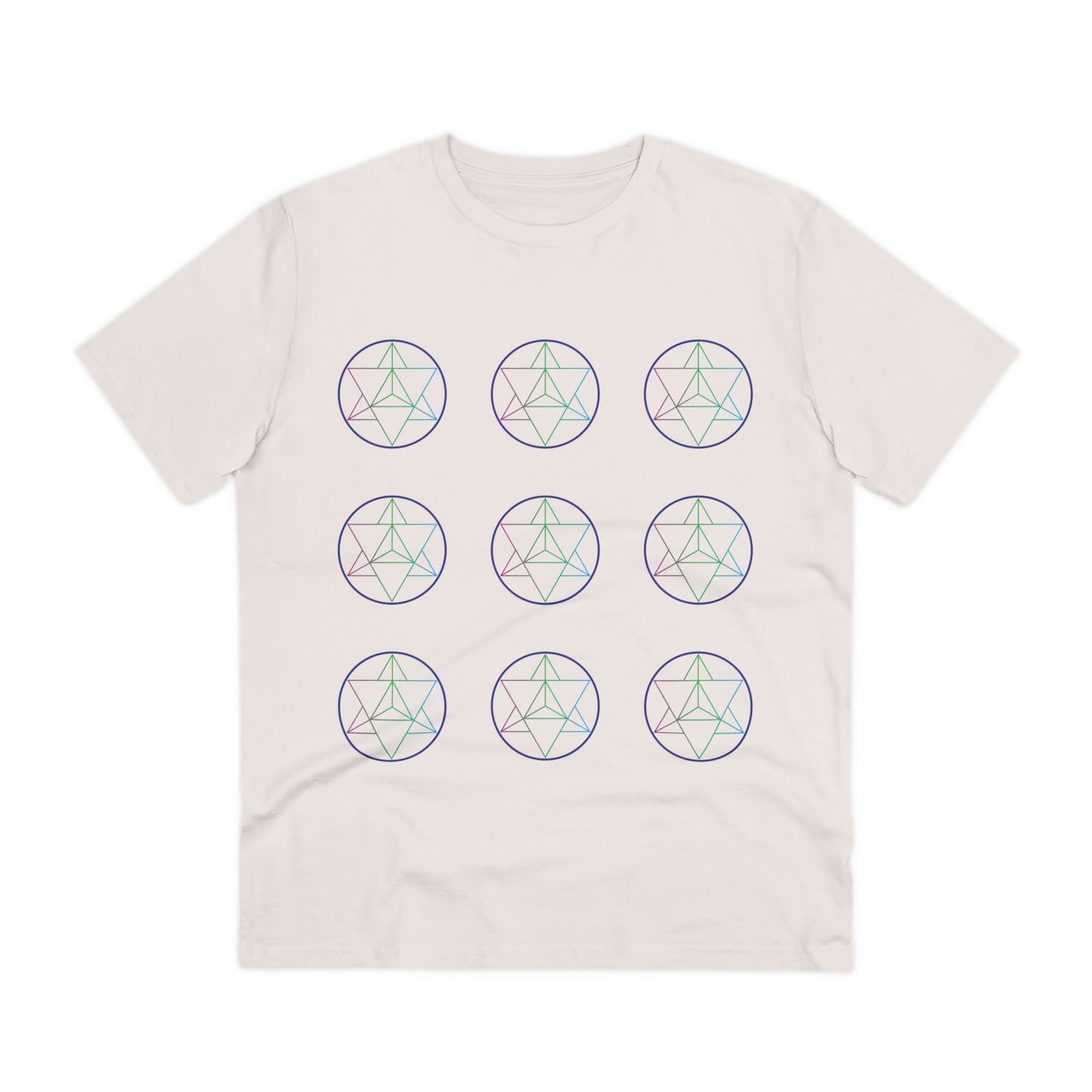 Merkaba Star eco t-shirt - sacred geometry print