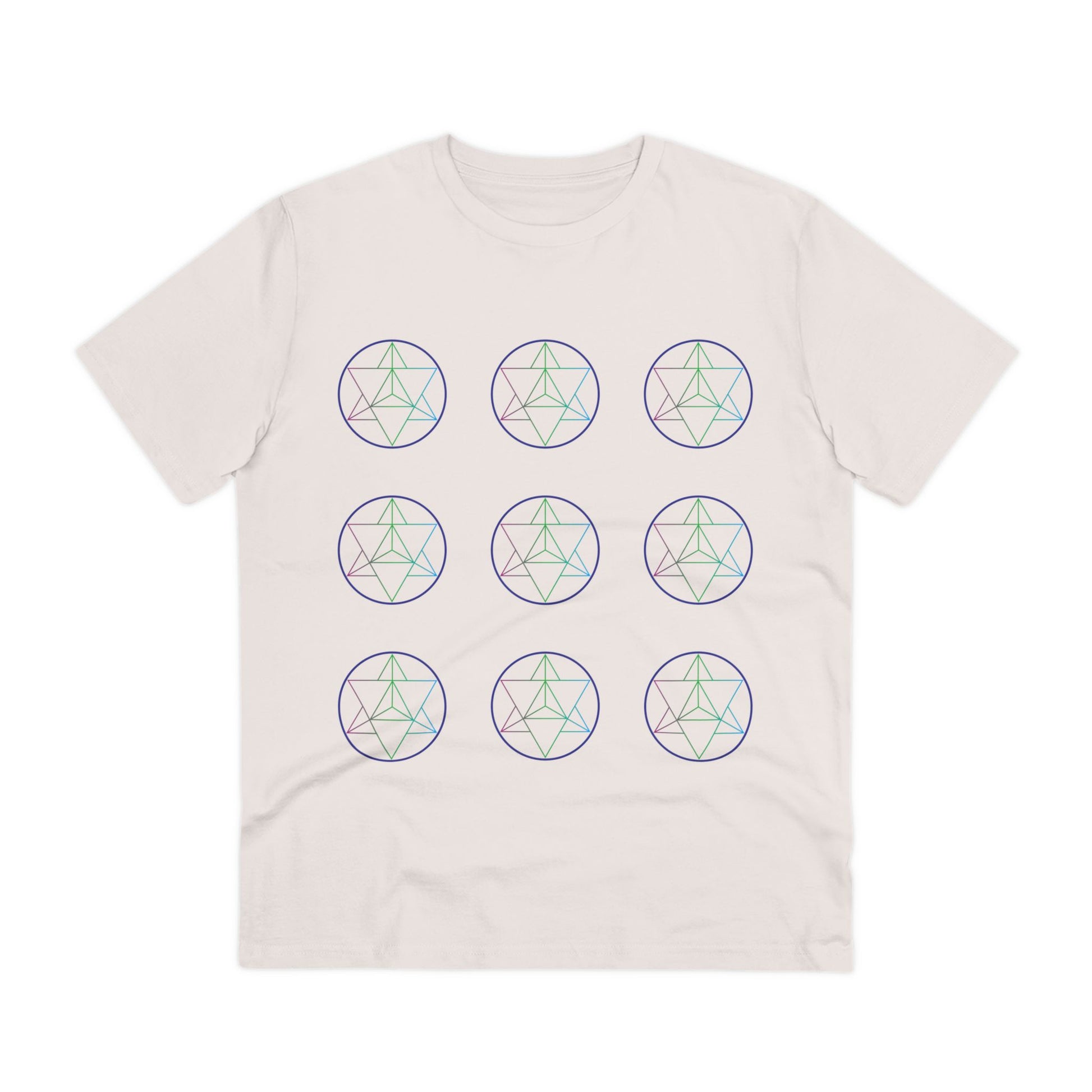 Merkaba Star eco t-shirt - sacred geometry print