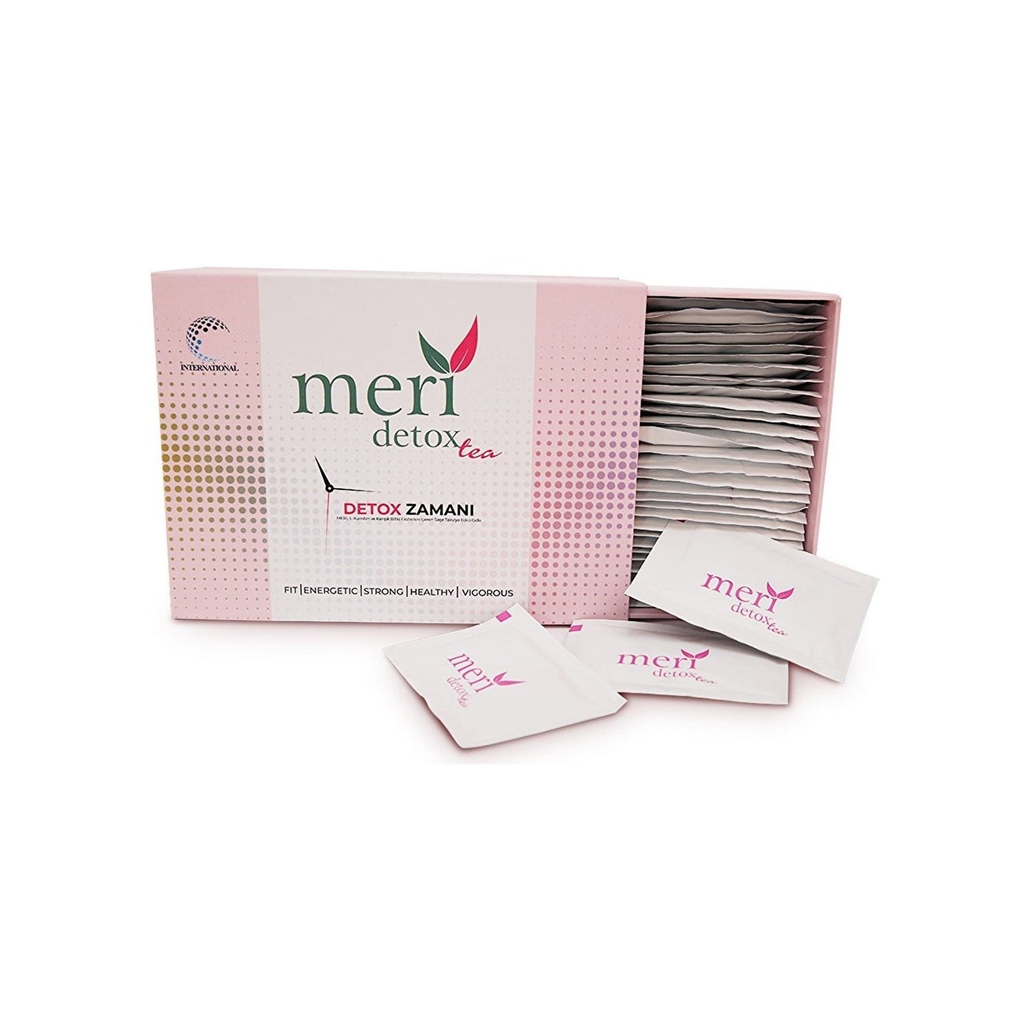 Meri Tea Mixed Herbal Tea - 1 box of 60 sachets Detox.