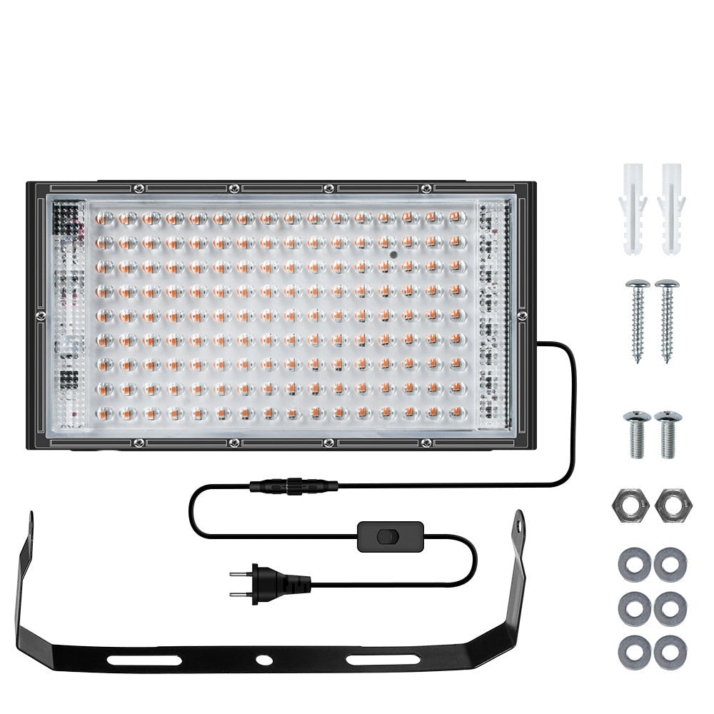 Phytolamp For Plants - LED Grow Light 200W - Full Spectrum Hydroponic Lamp.