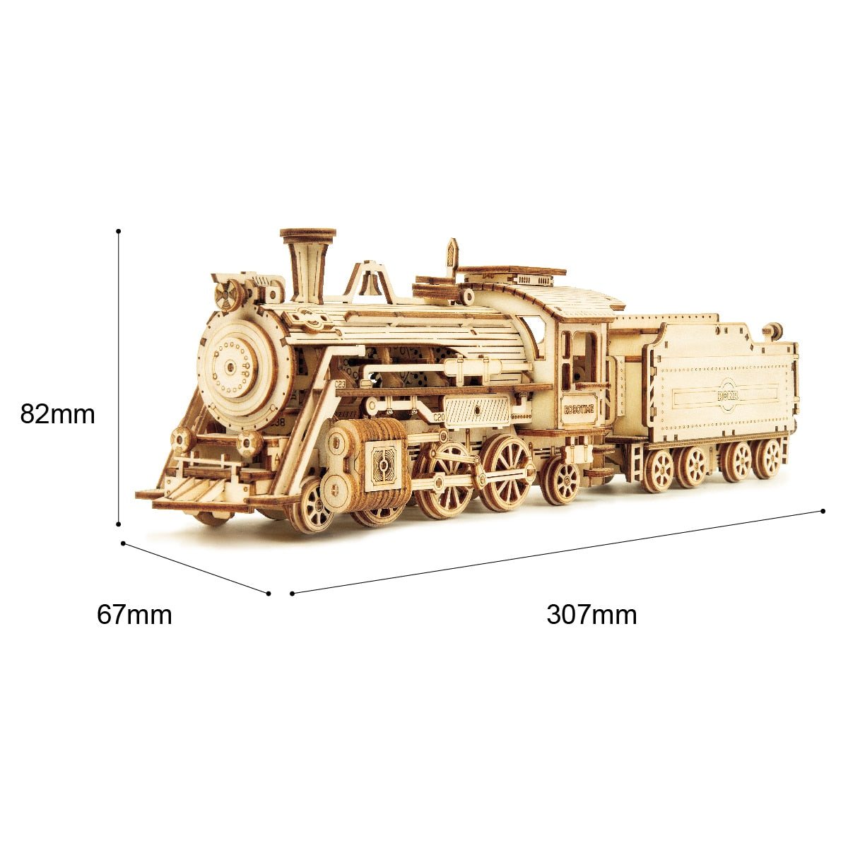 3D  Wooden Puzzles - Movable Steam Train, Grand Prix Car, Army Jeep, Heavy Truck - unique gift idea