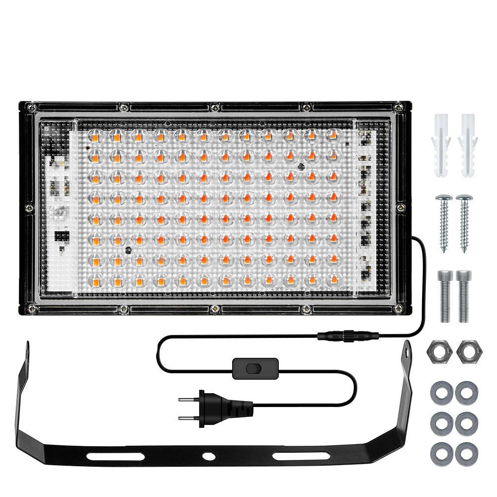 Phytolamp For Plants - LED Grow Light 200W - Full Spectrum Hydroponic Lamp.