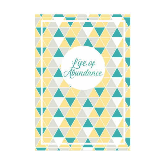 Life of Abundance - printable abundance log journalling - immediate download