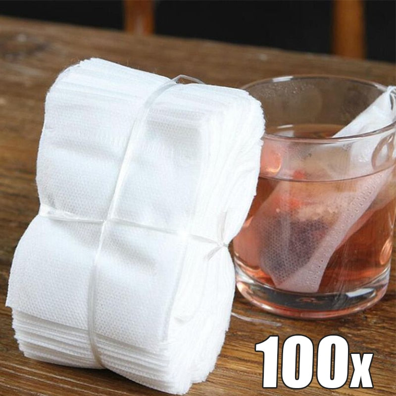 Empty Tea Bags with draw string - Ready for your DIY Herbal Tea - 100PCS / 50PCS