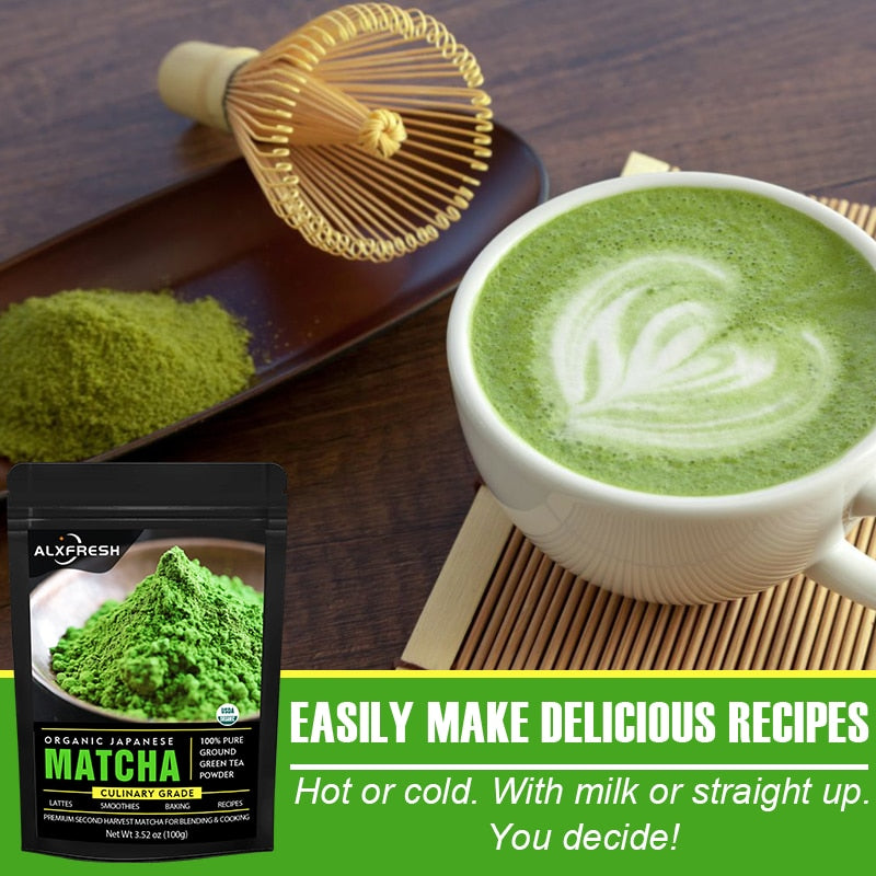 100g Organic Matcha Powder - Matcha Green Tea Powder