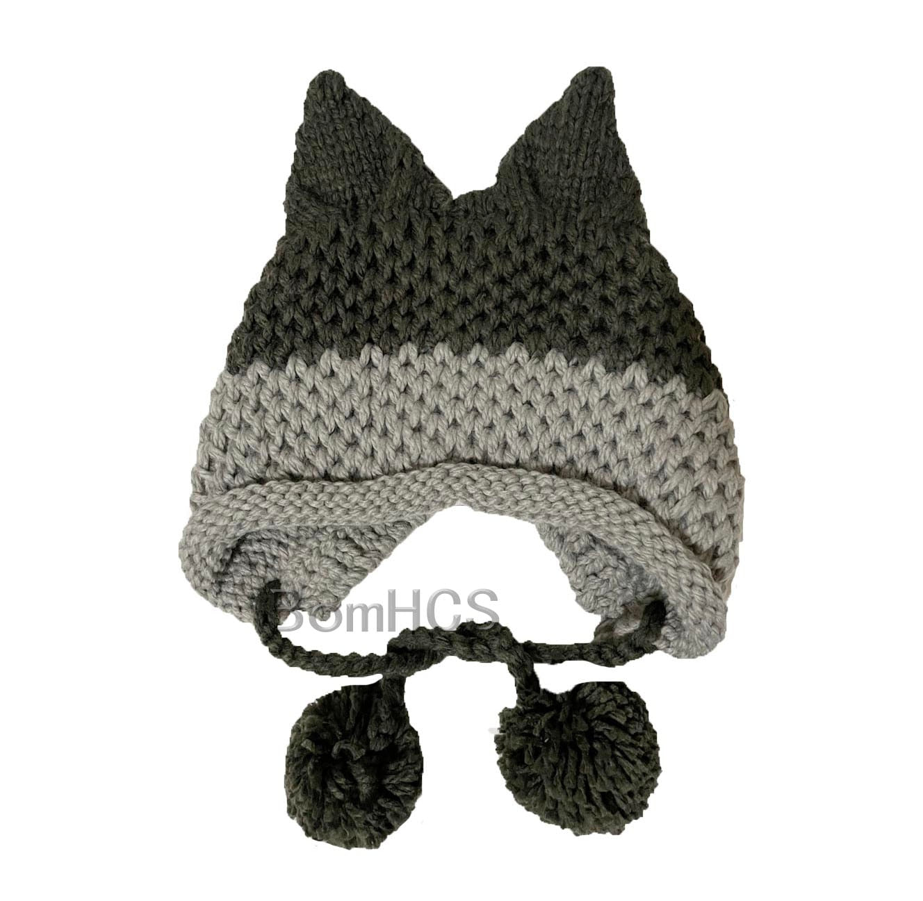 So Cute Fox Ears Beanie - 100% Handmade Knit Hat - lots of choices