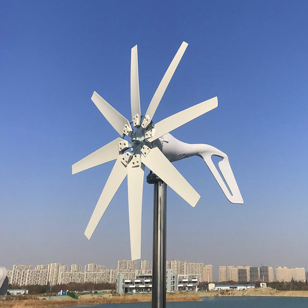 1000w Wind Turbine Generator 12V 24V 48V DC 220v AC Home System - Green Alternative Energy