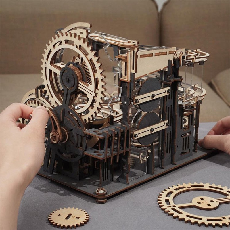 Robotime Marble Run Set - Lots of Variations - 3D Wooden Puzzle.