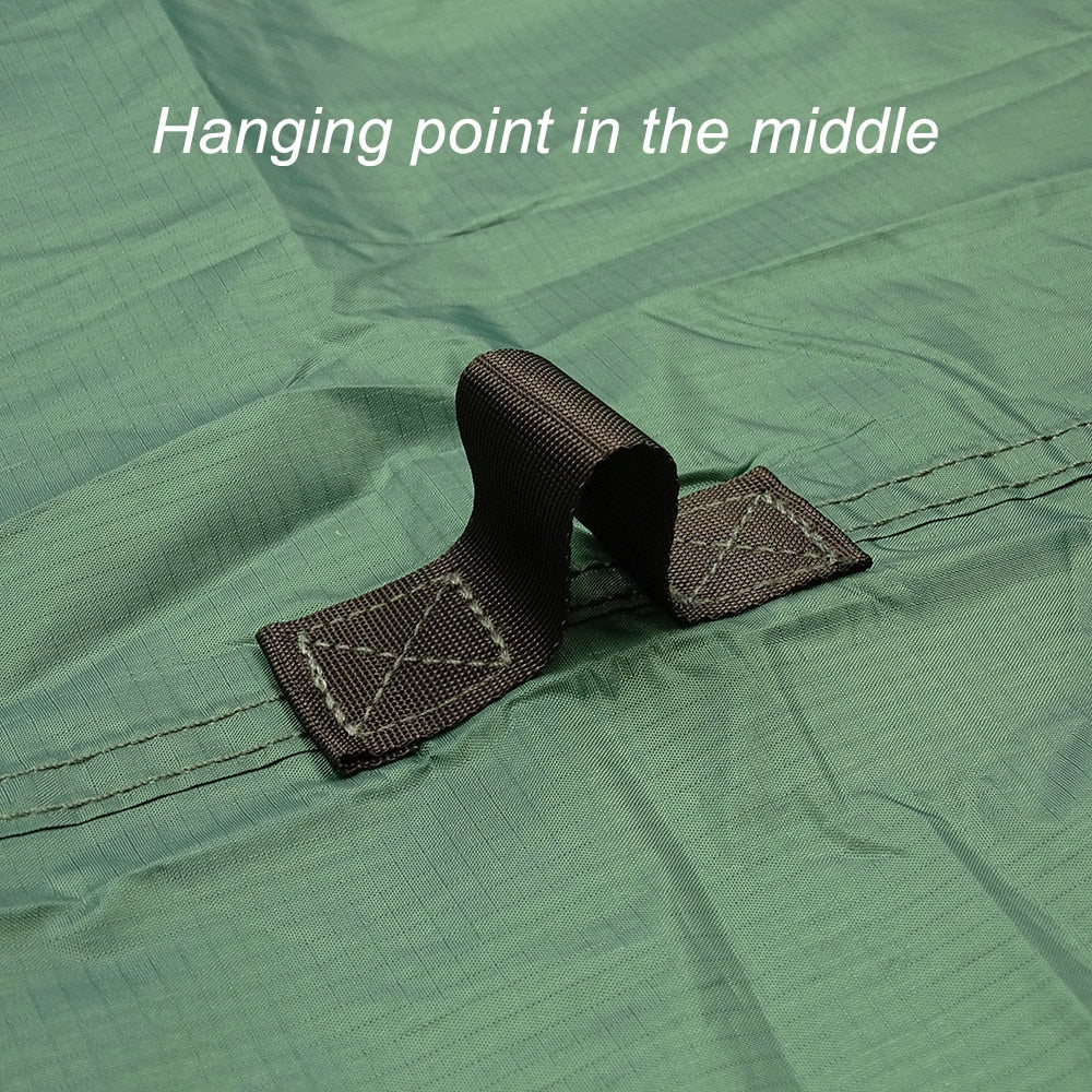 19 Hang Points Tent Tarp - Survival waterproof shelter - Shelter from the sun