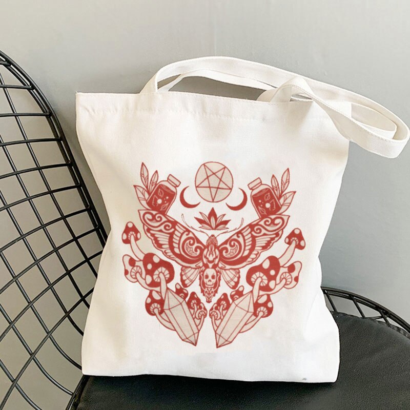 Vegan Handbag - Lots of styles - Mystical Reusable Shopping Tote Bags.