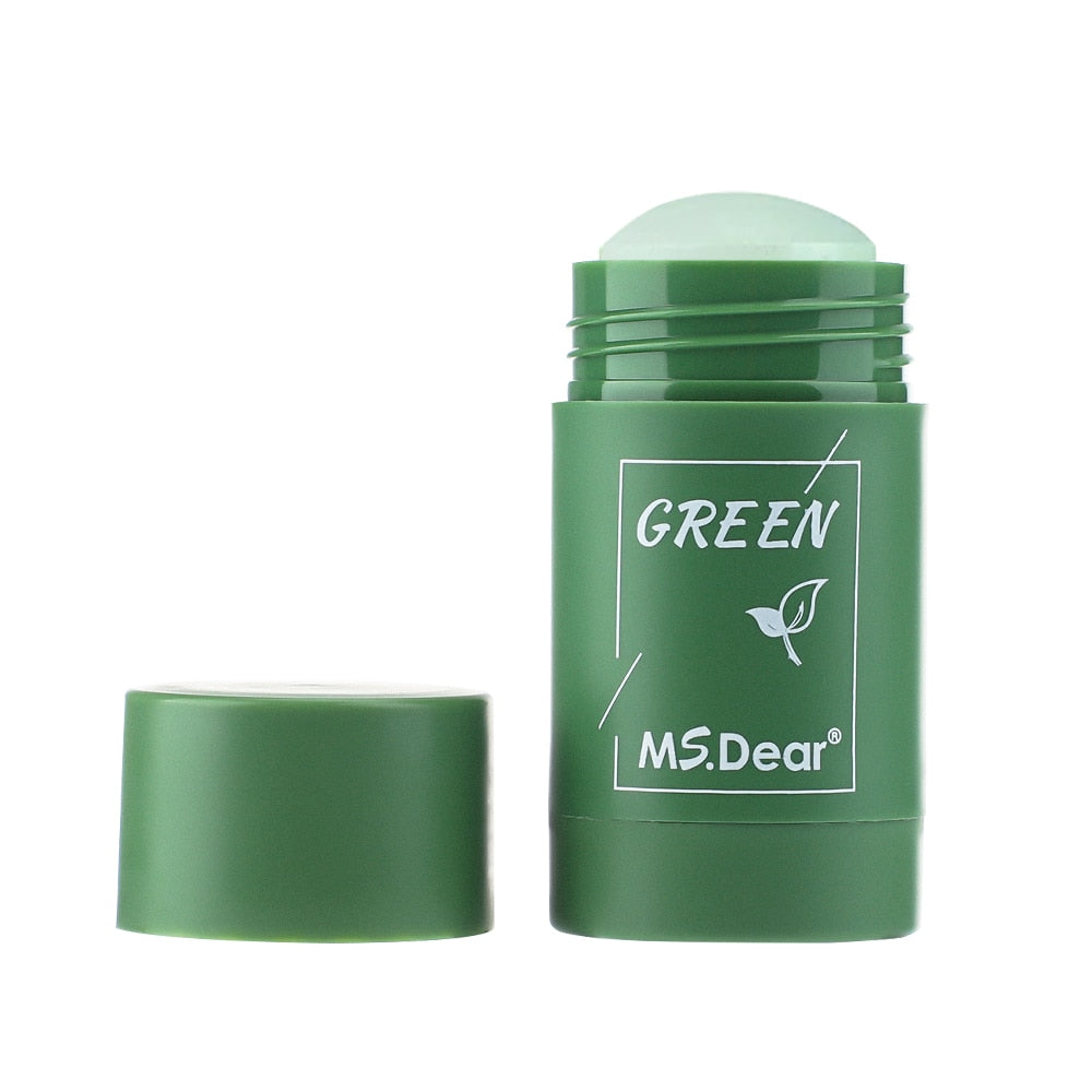 Green Tea Cleansing Solid Mask Purifying Clay Stick.