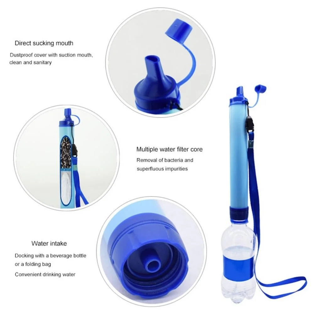 Portable Outdoor Water Purification Straw - Enjoy clean safe water anywhere
