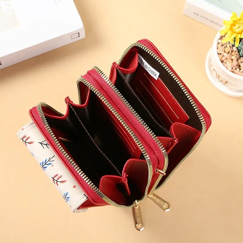The Crossbody Vegan Shoulder Bag (PU Faux Leather) - Multiple Card Holder & Phone Bag.