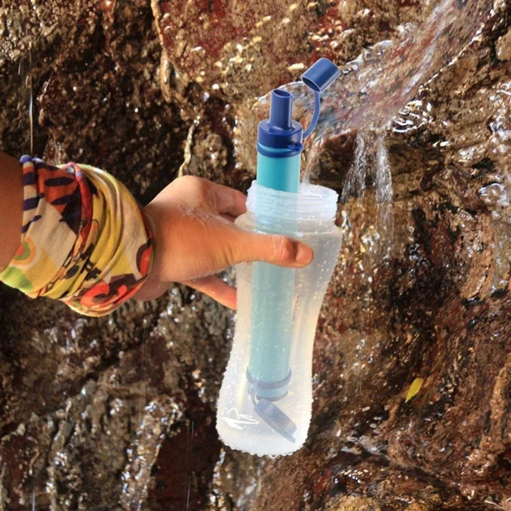 Portable Outdoor Water Purification Straw - enjoy clean safe water anywhere
