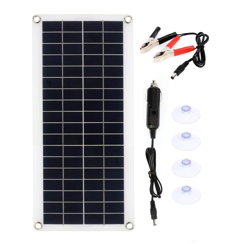 1000W Solar Panel 12V Solar Cell 10A-60A Controller for charging phone and devices outdoors.