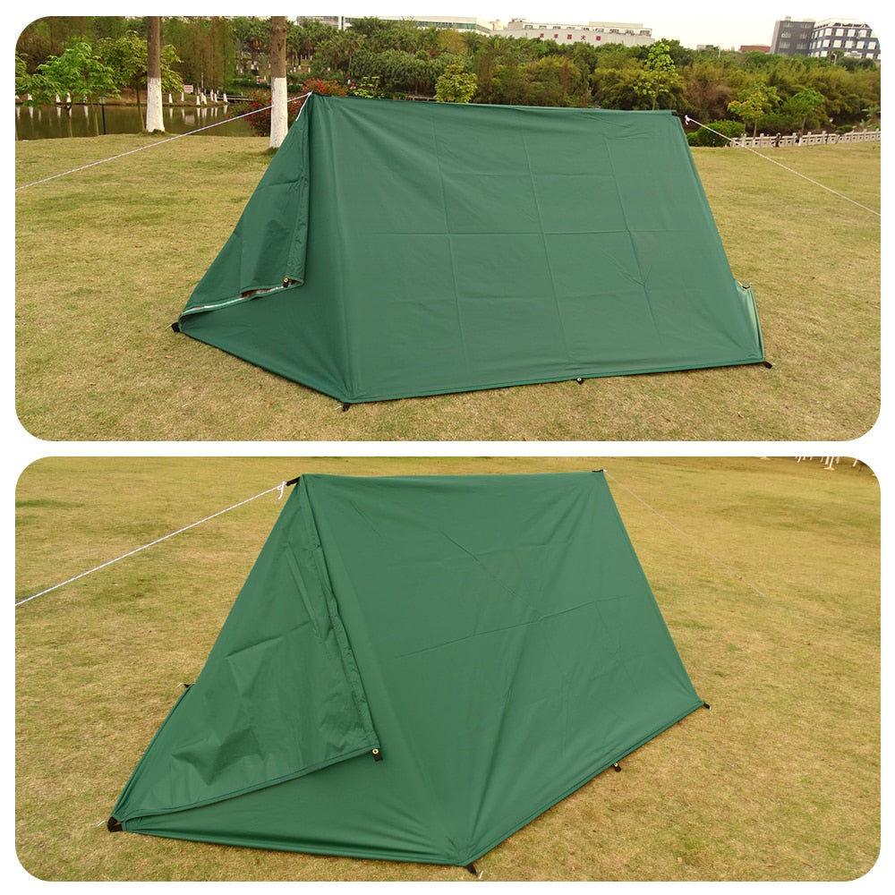 19 Hang Points Tent Tarp - Survival waterproof shelter, shade from the sun