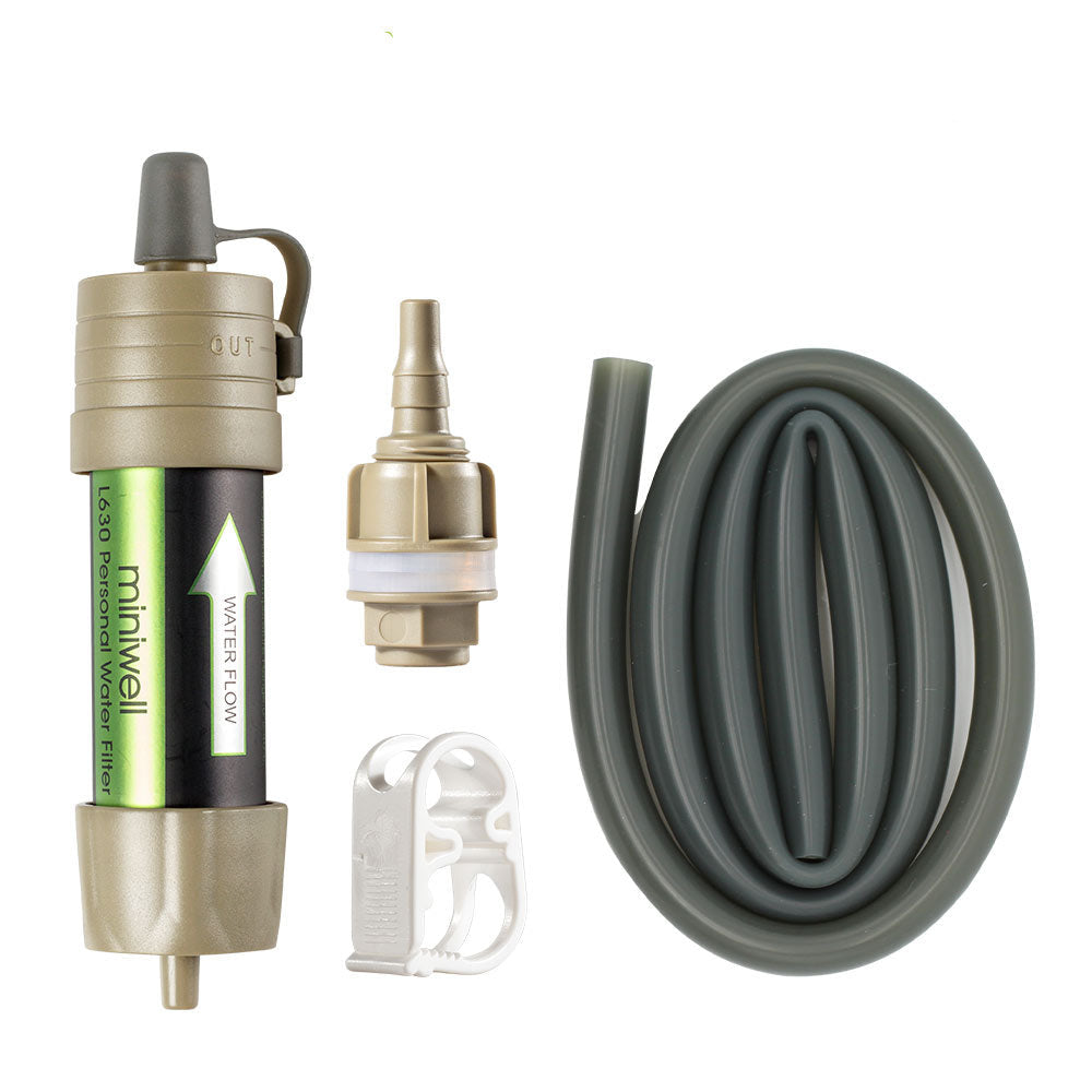 Lightweight 2000 Litre Portable Water Filter - Survival Camping Kit Essential